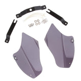 Maxbell 2pcs Motorcycle Air Heat Deflector Reflective Saddle Shields for Harley