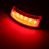 Max Rear Fender Edge Led Taillight Rear Brake Lamp for Harley Street Glide Clear