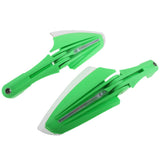 Maxbell Hand Guards Handguards With Led light Universal Suitable for Motorcycle Green