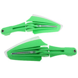 Maxbell Hand Guards Handguards With Led light Universal Suitable for Motorcycle Green