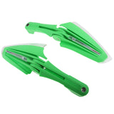 Maxbell Hand Guards Handguards With Led light Universal Suitable for Motorcycle Green