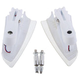 Maxbell Hand Guards Handguards With Led light Universal Suitable for Motorcycle White