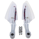 Maxbell Hand Guards Handguards With Led light Universal Suitable for Motorcycle White