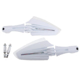 Maxbell Hand Guards Handguards With Led light Universal Suitable for Motorcycle White