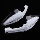 Maxbell Hand Guards Handguards With Led light Universal Suitable for Motorcycle White