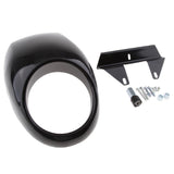 Maxbell Motorcycle Universal Retro Headlight Fairing Wind Screen for Cafe Racer