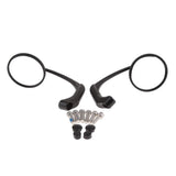 Maxbell Universal Side Rear View Race Mirrors for Motorcycle Motorbike Scooters Black