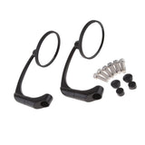 Maxbell Universal Side Rear View Race Mirrors for Motorcycle Motorbike Scooters Black