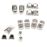 Maxbell 13pcs Chrome Motorcycle Handlebar Switch Caps  for Harley 2014-2017