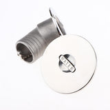 Maxbell Boat Deck Fill/Filler Keyless Cap 1-1/2" (38mm) 316 Stainless Steel Water