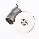 Maxbell Boat Deck Fill/Filler Keyless Cap 1-1/2" (38mm) 316 Stainless Steel Waste