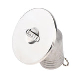 Maxbell Boat Deck Fill/Filler Keyless Cap 1-1/2" (38mm) 316 Stainless Steel Waste