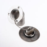 Maxbell Boat Deck Fill/Filler Keyless Cap 1-1/2" (38mm) 316 Stainless Steel Gas