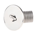 Maxbell Boat Deck Fill/Filler Keyless Cap 1-1/2" (38mm) 316 Stainless Steel Gas