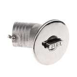 Maxbell Boat Deck Fill / Filler Keyless Cap - 2" (50mm) 316 Stainless Steel Fuel