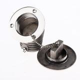 Maxbell Boat Deck Fill / Filler Keyless Cap - 2" (50mm) 316 Stainless Steel Diesel
