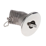Maxbell Boat Deck Fill / Filler Keyless Cap - 2" (50mm) 316 Stainless Steel Diesel