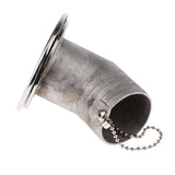 Maxbell Boat Deck Fill / Filler Keyless Cap - 2" (50mm) 316 Stainless Steel Gas