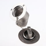 Maxbell Boat Deck Fill / Filler Keyless Cap - 2" (50mm) 316 Stainless Steel Gas
