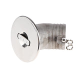 Maxbell Boat Deck Fill / Filler Keyless Cap - 2" (50mm) 316 Stainless Steel Gas
