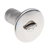 Maxbell Boat Deck Fill/Filler Keyless Cap 1-1/2 (38mm) 316 Stainless Steel Water