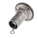 Maxbell Boat Deck Fill/Filler Keyless Cap 1-1/2 (38mm) 316 Stainless Steel Water