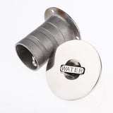 Maxbell Boat Deck Fill/Filler Keyless Cap -2 inch (50mm) 316 Stainless Steel Water