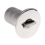 Maxbell Boat Deck Fill/Filler Keyless Cap -2 inch (50mm) 316 Stainless Steel Water