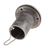 Maxbell Boat Deck Fill/Filler Keyless Cap -2 inch (50mm) 316 Stainless Steel Diesel