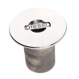 Maxbell Boat Deck Fill/Filler Keyless Cap -2 inch (50mm) 316 Stainless Steel Diesel