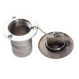Maxbell Boat Deck Fill/Filler Keyless Cap -2 inch (50mm) 316 Stainless Steel Gas