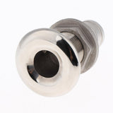 Maxbell Boat Thru Hull Fitting / Drain Hose Barb Marine 316 Stainless Steel 19mm