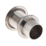 Maxbell Boat Thru Hull Fitting / Drain Hose Barb Marine 316 Stainless Steel 32mm
