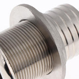 Maxbell Boat Thru Hull Fitting / Drain Hose Barb Marine 316 Stainless Steel 38mm