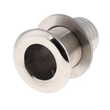 Maxbell Boat Thru Hull Fitting / Drain Hose Barb Marine 316 Stainless Steel 38mm