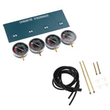 Maxbell 4Pcs Motorcycle Carb Carburetor Vacuum Gauge Synchronizer Balancer Tool Kit