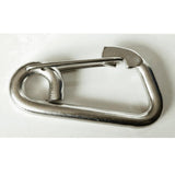 Maxbell Marine Stainless Steel Spring Snap Hook 4 Sizes from 6mm to 12mm 6 x 60mm