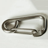 Maxbell Marine Spring Snap Hook Carabiner - 304 Stainless Steel Boat Clip 14 x 140mm