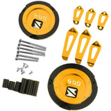 Max Motorcycle Engine Stator Cover for Kawasaki Z800 13-17 Yellow + Black