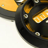 Max Motorcycle Engine Stator Cover for Kawasaki Z800 13-17 Yellow + Black