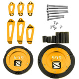 Max Motorcycle Engine Stator Cover for Kawasaki Z800 13-17 Yellow + Black