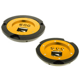 Max Motorcycle Engine Stator Cover for Kawasaki Z800 13-17 Yellow + Black