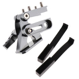 Maxbell Adjustable Clip On Windshield Extension Spoiler For Motorcycle Clear
