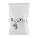 Maxbell Adjustable Clip On Windshield Extension Spoiler For Motorcycle Clear