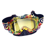 Maxbell Motorcycle Windproof Anti-Fog Goggles Skiing Snowboard Glasses Color 4