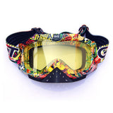 Maxbell Motorcycle Windproof Anti-Fog Goggles Skiing Snowboard Glasses Color 4