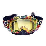 Maxbell Motorcycle Windproof Anti-Fog Goggles Skiing Snowboard Glasses Color 4