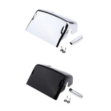 Maxbell Plastic Water Pump Cover with Fittings & Coolant Lines Motorcycle Accessory Silver