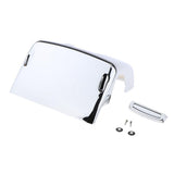 Maxbell Plastic Water Pump Cover with Fittings & Coolant Lines Motorcycle Accessory Silver