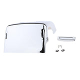 Maxbell Plastic Water Pump Cover with Fittings & Coolant Lines Motorcycle Accessory Silver